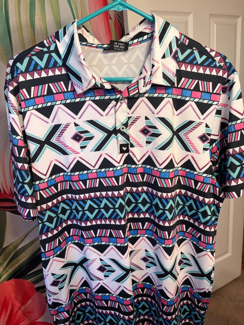 NWOT Bad Birdie Polo Shirt